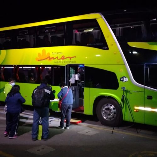 Bus Nocturno Directo Cusco a Puno Asiento 140°