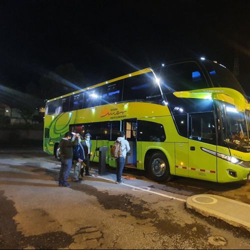 Bus Nocturno Directo Puno a Cusco Asiento 140°